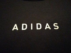 Men’s Large Adidas Black Classic Text T Shirt The Go-To Tee