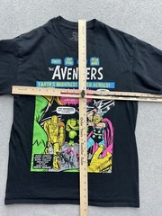 Marvel Avengers C Life Group T Shirt Men’s M Graphic Thor Hulk Blitz Loki