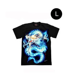 White Dragon T Shirt Black Glow In The Dark Graphic Tees HD Chinese New Year