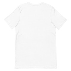 Cat Slip Happens Funny T-Shirt Front Only Random Meme White Silver Unisex