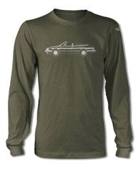 Saab 900 Turbo Convertible T-Shirt – Long Sleeves – Side View