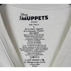 Disney The Muppets T-Shirt Large Green Kermit The Frog Country Roots Graphic Tee