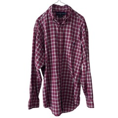 Ralph Lauren BLAKE Check Button Down Shirt M Used For 14Y+ Japan