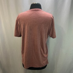 Volcom Stone T Shirt Mens Small Dusty Rose Graphic Print Crew Neck Straight Hem