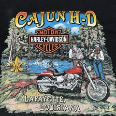 Harley Davidson 09′ Sleeveless Louisiana Work Sucks-Lets Ride Men’s XL Blk -5743