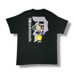 Primitive My Hero Academia Katsuki Bakugo Crew Neck Forest Green T-Shirt Men’s L