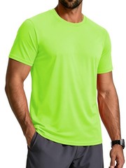 Men’s Performance Outdoor Shirt UV Blocking Rash Guards Quick Dry Lightweight…
