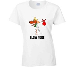 Slow Poke Cartoon Character Cool Fan T Shirt