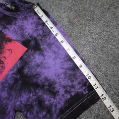 Whitney Houston Pink Diva Black & Purple Tie Dye 90’s Nostalgia T-Shirt Small