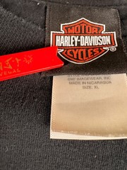Harley Davidson Motorcycles Adult Xl Black T Shirt North Carolina Speedway