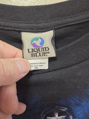 Liquid Blue 2001 Great Wolf Lodge Wolf All Over Print Men’s T-Shirt Size 2XL