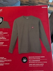 Milwaukee Pocket T-Shirt Long Sleeve Green – XLarge 606GN