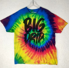 Brooklyn Vertical Men’s XL Big Drip Tie-dye T-shirt 5408