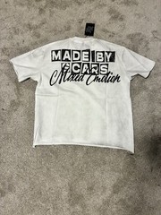 Mixed Emotion XIX Logo Graphic Print Cotton Crew Neck Short Sleeve T-Shirt L