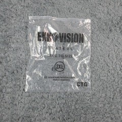 EKKOVISION Shirt Mens 2XL Black Sleeveless Ribbed Tank Tagless Stretch NWOT