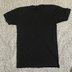 American Apparel Fine Jersey 100% Combed Cotton T-Shirt Black Small Made In USA