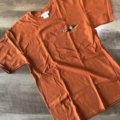NICE ASH Savannah Cigars Mens T-Shirt Small Orange Tobacco Smoking