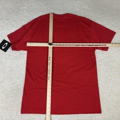 Vintage Oakley Software Shirt Mens Large Red Skull Graphic Streetwear 90s Y2K