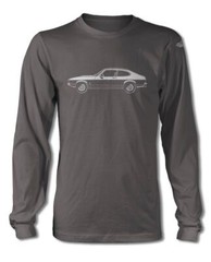 Ford Capri MK II Coupe T-Shirt – Long Sleeves – Side View