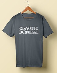 Chaotic Neutral shirt t dungeons and dragons d&d S M L XL 2X 3X 4X 5X
