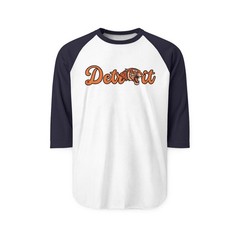 Detroit Tigers Unisex Raglan Shirt Casual Baseball Tee Gift for Sports Fans