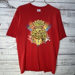 Vintage Y2K Nickelodeon SpongeBob SquarePants House Party TV Promo T-Shirt L/XL