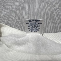Vintage Fishing Quote XL Sweatshirt White Biblical Rod & Reel 90s Delta USA Made