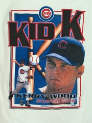 Vintage 90s Starter Chicago Cubs Kerry Wood KID K 1998 20K t Shirt sz XL