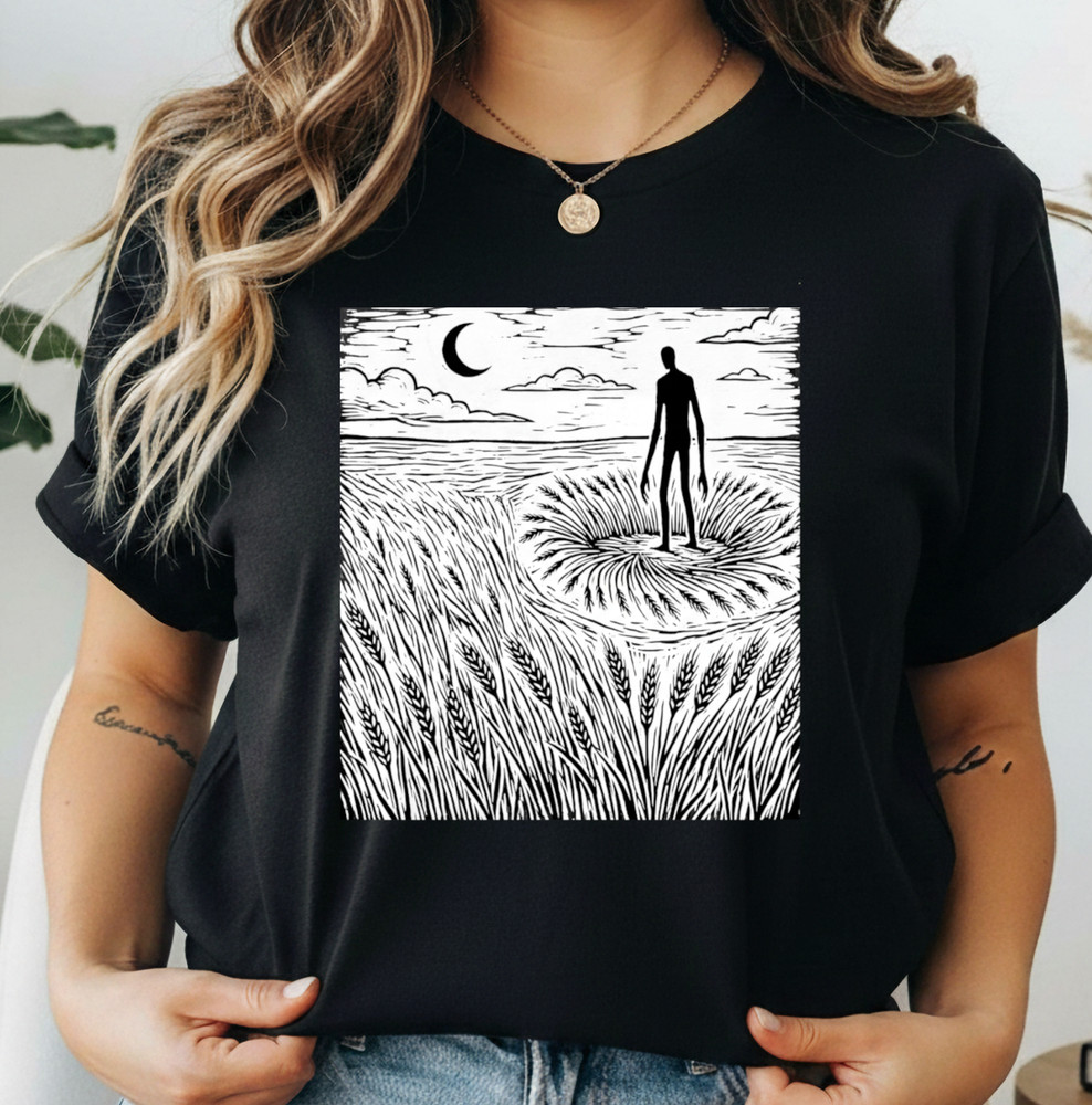 Evil In The Corn Field Unisex Tee Shirt