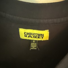 Mens Chinatown Market Black T Shirt Call My Therapist Size Small
