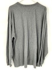 Big Dogs “Bite Me” Long Sleeve T-Shirt 2XL Gray Cotton/Polyester/Rayon Blend