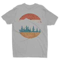 Custom T-Shirt Mountains/ Unisex Soft Style T-Shirts, Next Level- Cotton