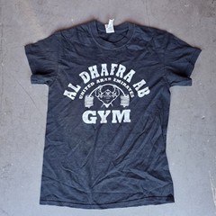Al Dhafra AFB UAE GYM tee T Shirt Sz S