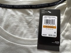 Under Armour Mens Project Rock Wire Short Sleeve T-Shirt Sz M/L/XL/2XL/3XL New