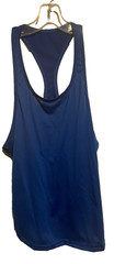 Unbranded Men’s Workout Tank Top NWOT Royal Blue Small Slim Fitness Racerback