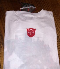 2007 vtg Optimus prime transformers movie y2k90s t-shirt rap hip hop nos xl/2xl