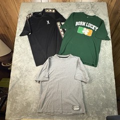 MIXED LOT OF 6 Men’s M T Shirts Playboy/Vancouver/Rock/Irish/Ecko SEE DESCRIPTIO