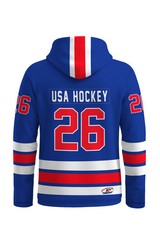 USA Hockey Shield 2026 Replica Jersey Blue Hoodie