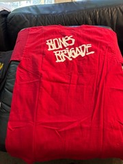 Bones Brigade t shirt skater Vans Large Mint near mint white on red streetwear