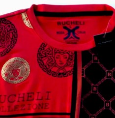 Men’s Bucheli T Shirt,Soft Cotton,Stretch,Italian Style L…..C2.