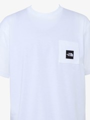 The North Face S S Square Logo Pocket Tee Black