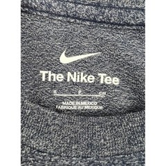 Nike Marled LS Tee Men Small Navy Blue NWT Long Sleeve Crewneck Swoosh M12792