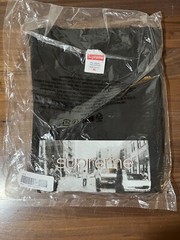 Supreme Crew 96 Clip Tee All Cotton T-Shirt in Black SS24 Size XL Skate Graphic