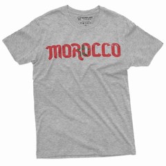Morocco T-shirt Kingdom of Morocco Flag Tee Mens Shirt Patriotic National Tee