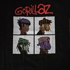 FREE SAME DAY SHIPPING New GORILLAZ Hobbs Niccals 2-D Noodle Shirt XL