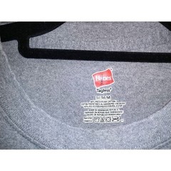 University of Indiana Me’s T-Shirt Large Gray Cowl Neck IU Hoosiers NCAA College