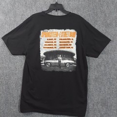 Springsteen & E Street Band Shirt Mens XL Black 2024 Tour Concert Graphic Tee