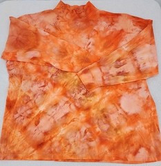 Men’s XXL Lot of Shirts Various Brands and Types Upcycled Procion Ice Tie Dyed