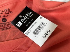 Salt Life Shirt Mens 4XL Orange Reel Escape Fish Beach T-Shirt Ocean Fishing Tee