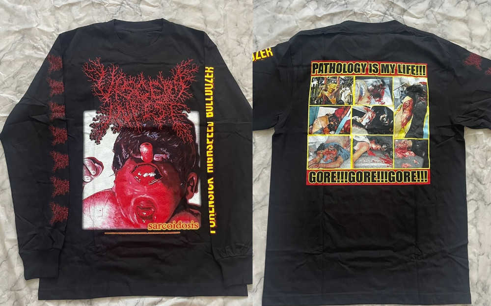 Rare Viscera Infest Band Gore Ablum long sleeve All Size S to 5XL 2F1506